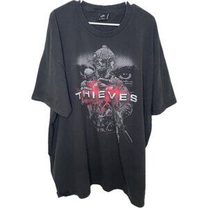 100 Thieves Men’s Los Angeles Thieves Black T-shirt XXL